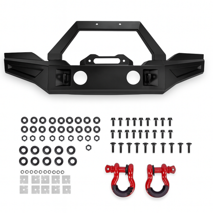 ART.3184 Paraurti anteriore Ring,Bull Bar fendinebbia JEEP WRANGLER  07-17