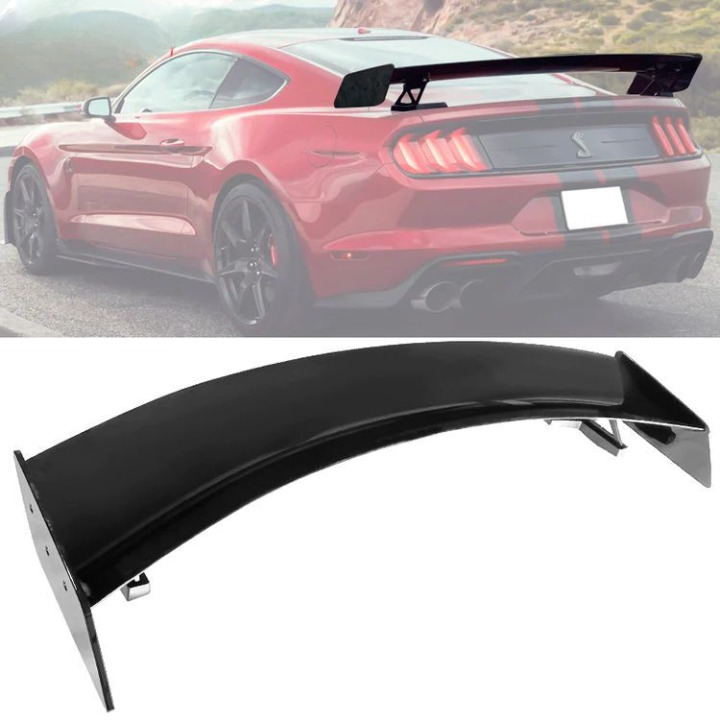 ART.3261 Grande Spoiler posteriore GT500  Nero lucido FORD MUSTANG 15-23