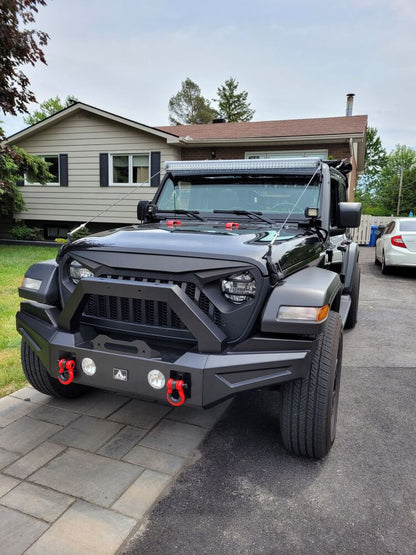 ART.3181 Paraurti anteriore modulare Ring,Bull Bar JEEP WRANGLER