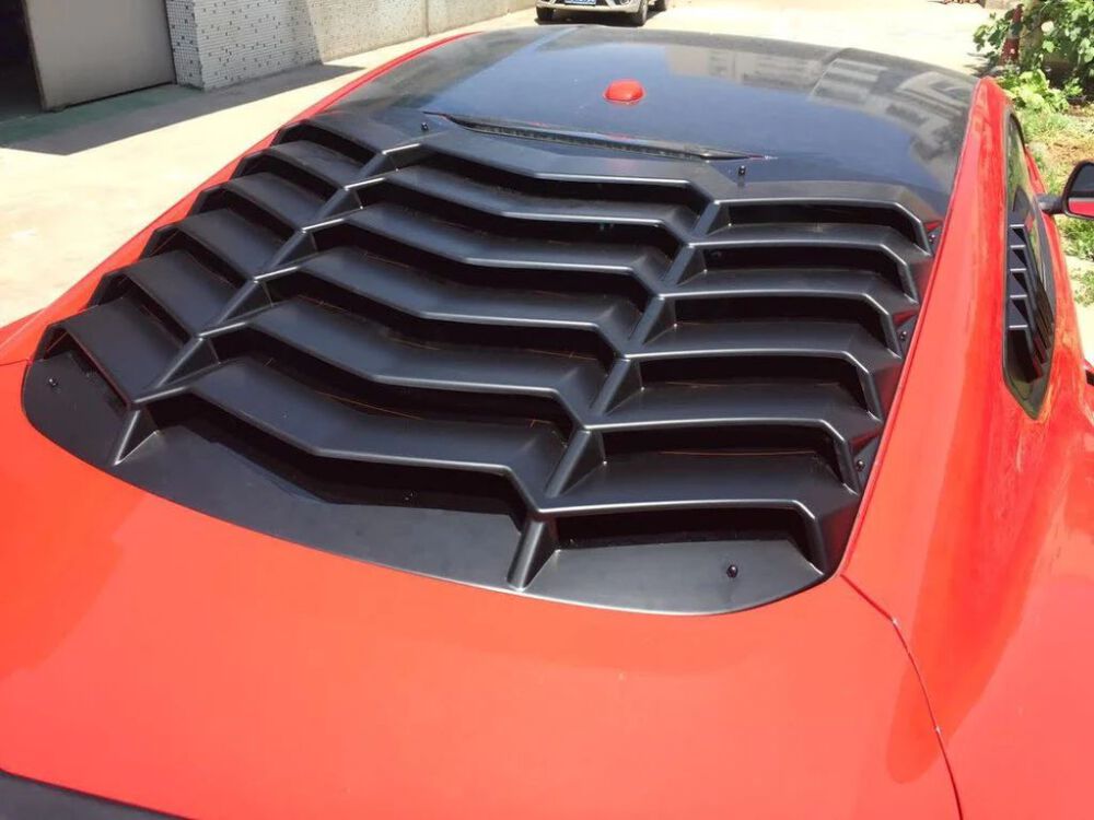 ART.3376 Feritoie Lunotto – Stile LV – Nero opaco FORD MUSTANG 15-23