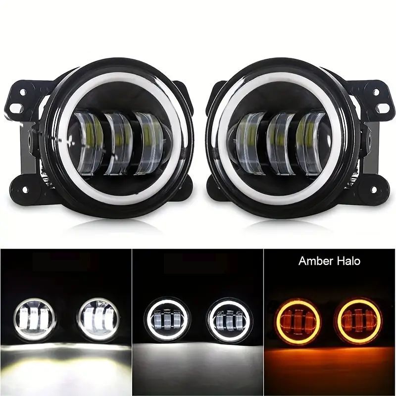 ART.3179 Paraurti anteriore Ring,Bull Bar e fendinebbia JEEP WRANGLER 18-24