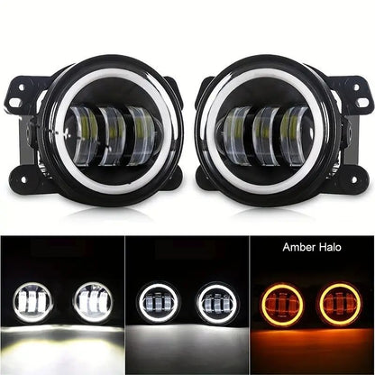 ART.3179 Paraurti anteriore Ring,Bull Bar e fendinebbia JEEP WRANGLER 18-24