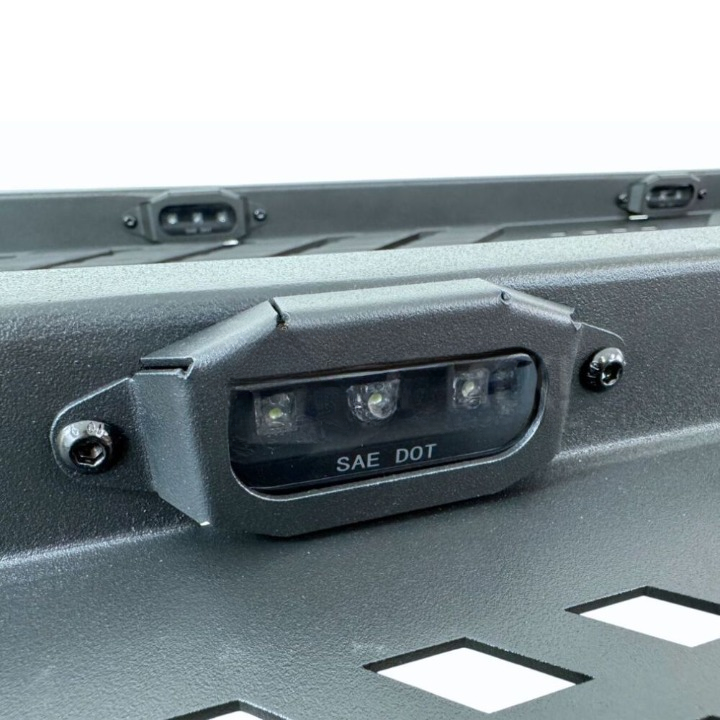 ART.3195 Pedane laterali in acciaio con LED JEEP WRANGLER 07-17