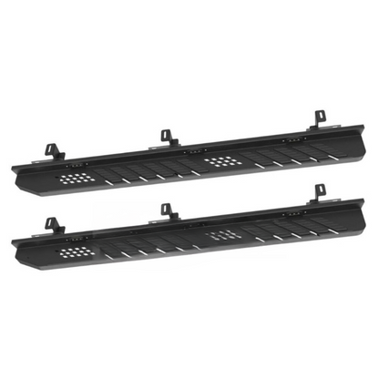 ART.3195 Pedane laterali in acciaio con LED JEEP WRANGLER 07-17