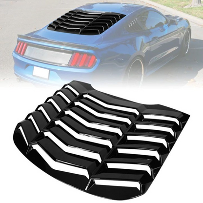 ART.3383 Feritoie Lunotto – LV Style – Nero lucido FORD MUSTANG 15-23