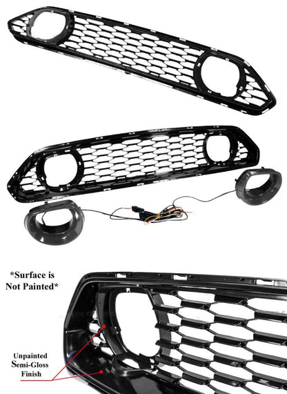 ART.3368 Griglia superiore FORD MUSTANG 21-23