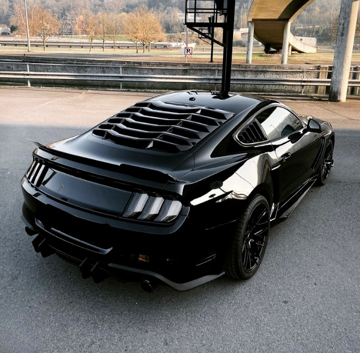 ART.3317  Feritoia Lunotto – Nero opaco FORD MUSTANG 15-25 FASTBACK