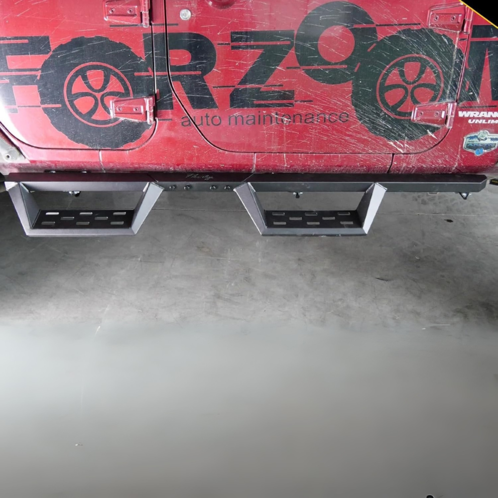 ART.3194   Pedane laterali in acciaio JEEP  WRANGLER 18-24