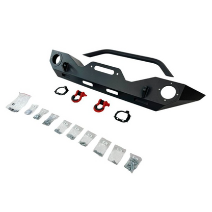 ART.3179 Paraurti anteriore Ring,Bull Bar e fendinebbia JEEP WRANGLER 18-24