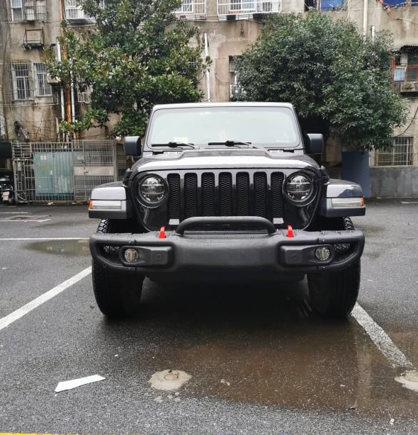 ART.3142  Bull Bar per Paraurti Anteriore in Alluminio JEEP WRANGLER 18-23