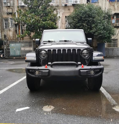 ART.3142  Bull Bar per Paraurti Anteriore in Alluminio JEEP WRANGLER 18-23