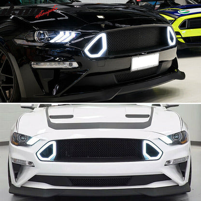 ART.3321 Griglia superiore a LED - stile RTR  FORD MUSTANG 18-23