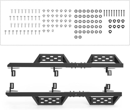 ART.3193  Pedane laterali in acciaio JEEP  WRANGLER 18-24