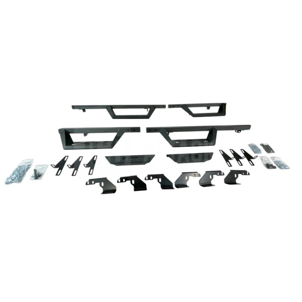 ART.3193  Pedane laterali in acciaio JEEP  WRANGLER 18-24