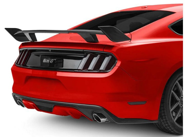 ART.3266 Spoiler posteriore stile GT F35 Nero lucido FORD MUSTANG 15-23