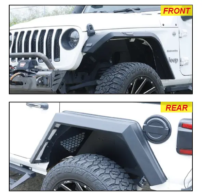 ART.3214  V1 Rivestimenti parafango anteriori e posteriori JEEP WRANGLER 18+