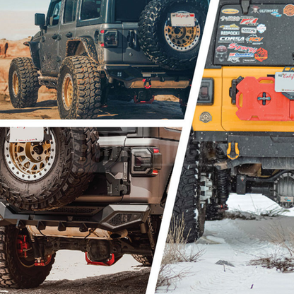 ART.3169  Paraurti posteriore JEEP  WRANGLER  18-24