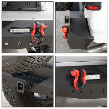 ART.3212 PARAURTI POSTERIORE JEEP WRANGLER 07-17