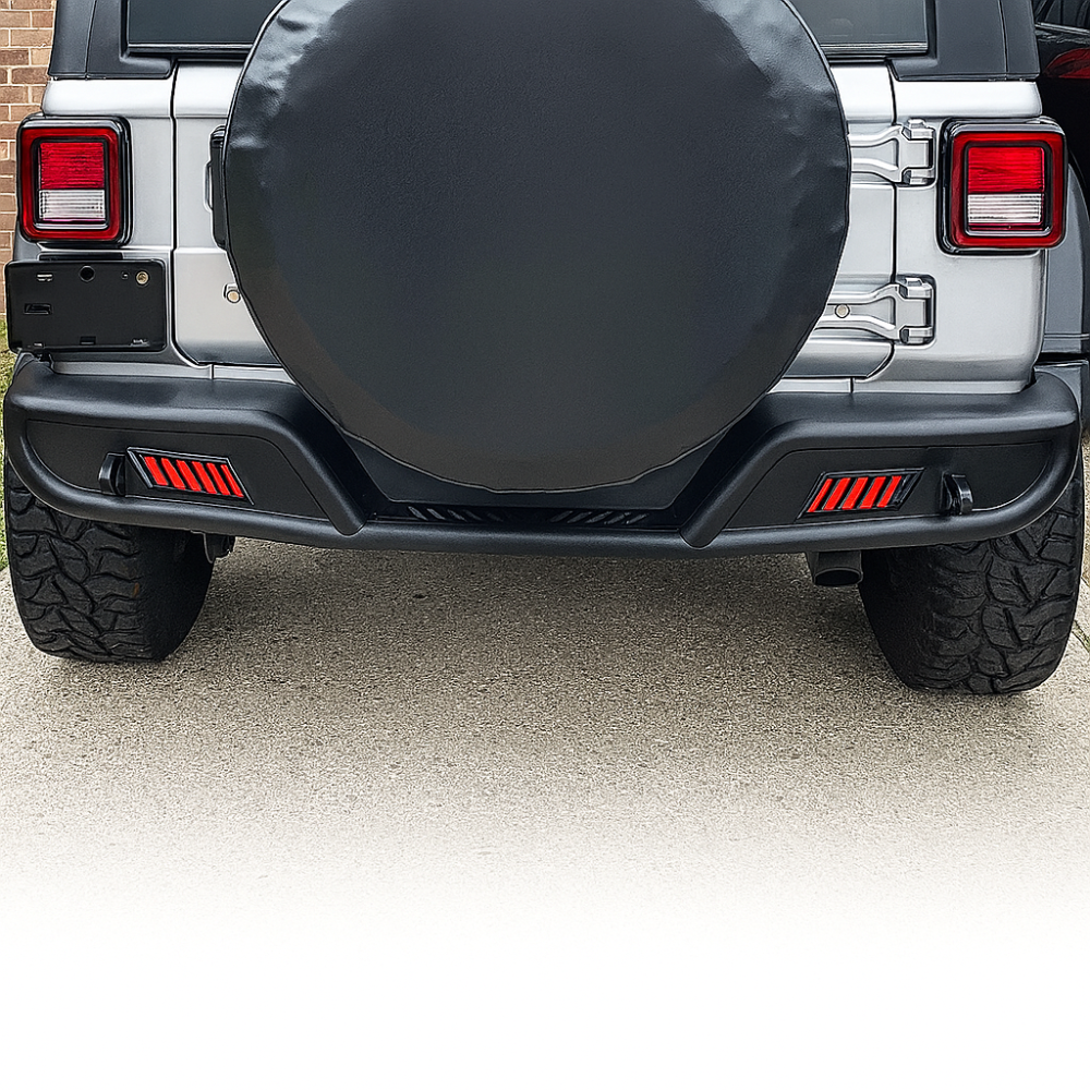 ART.3189 Paraurti posteriore Fendinebbia a LED JEEP WRANGLER 07-17