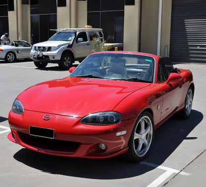 💫ART.6453 FARI OCCHI D'ANGELO CROMATI per MAZDA MX5 2001-2005 💫