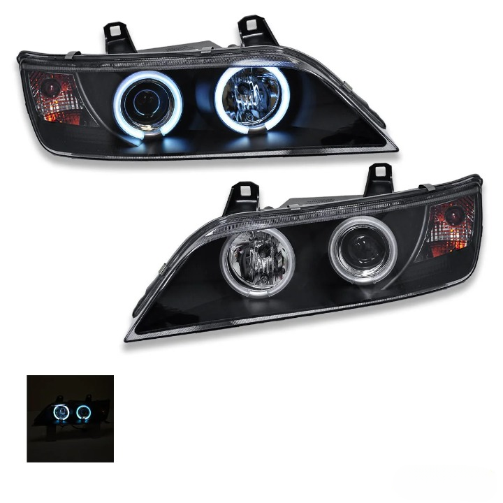 💫ART.6537 FARI OCCHI D'ANGELO NERI per BMW Z3 1996-2002💫