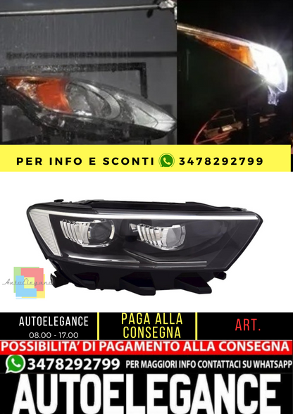 🔥Faro destro per VW T-Roc dal 2017- LED + attuatore LWR🔥
