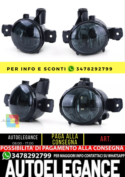 🔥Fendinebbia in vetro trasparente fumé nero per BMW E81 E87 X3 E83 X5 E70🔥