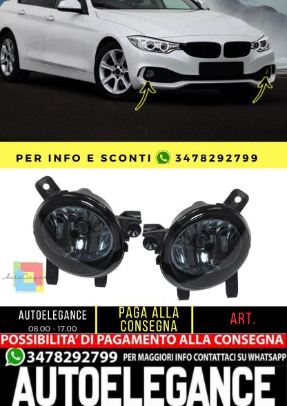 🔥Fari fendinebbia fumo nero adatti per BMW F20 F21 F30 F31 F34 F32 F33🔥