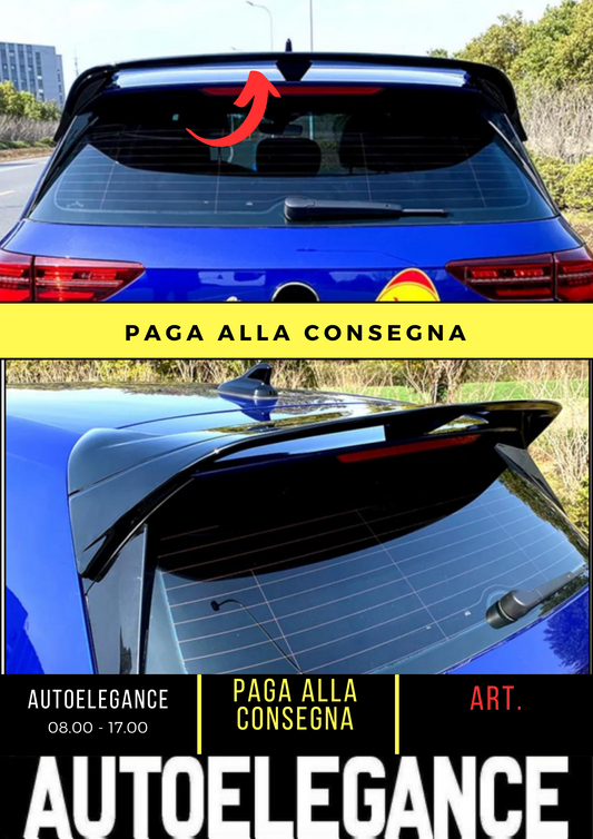 💕 SPOILER POSTERIORE ADATTO PER VW GOLF 8 GTI 💕 - GREZZO