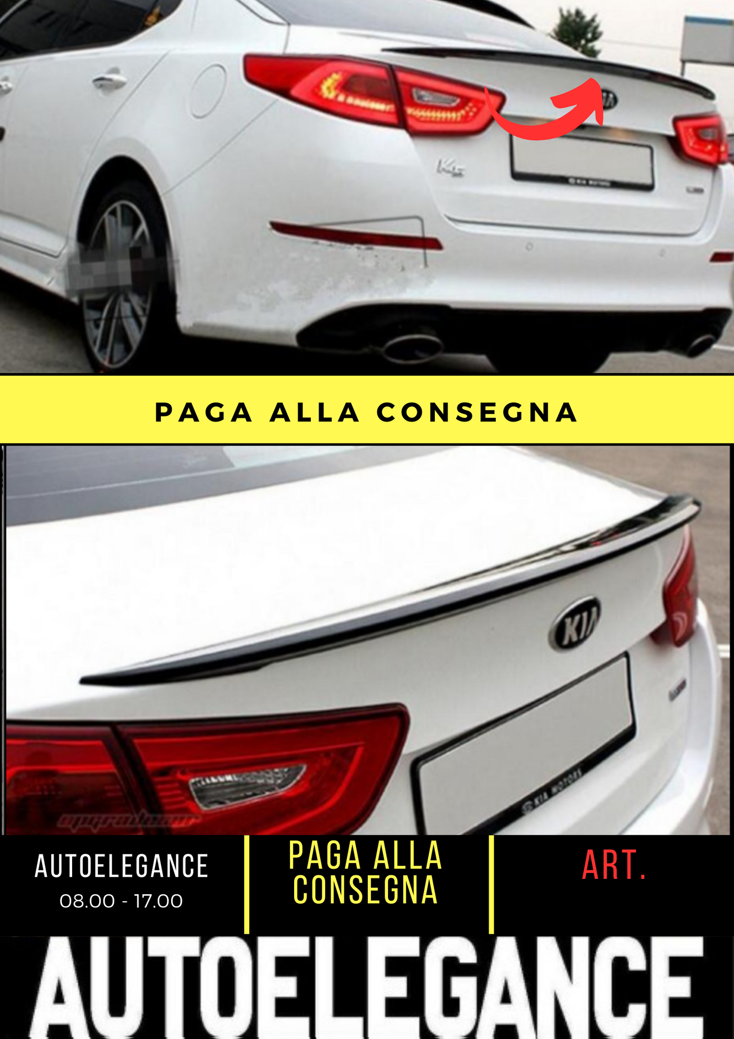 💕 SPOILER POSTERIORE ADATTO PER KIA OPTIMA K5 💕