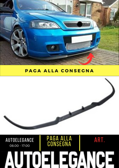 💕SPLITTER ANTERIORE ADATTO PER OPEL ASTRA G MK4 💕