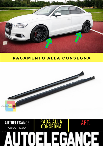 🔥Audi A3 Sedan 8V Side Skirts Diffusers🔥