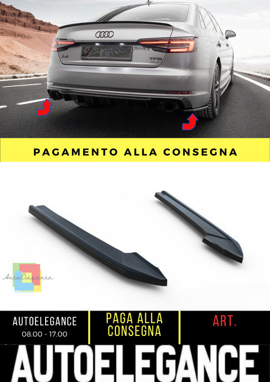 🔥Splitter Laterali Posteriori V.3 Audi A3 Berlina 8V Facelift🔥