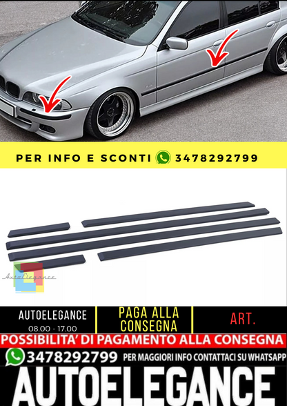 🔥Set modanature paraurti sportive, set modanature porte adatte per BMW E39 🔥