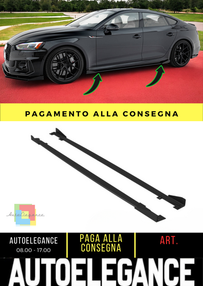 ⭐Street Pro Minigonne Laterali Diffusori + Flap Audi RS5 Sportback F5⭐