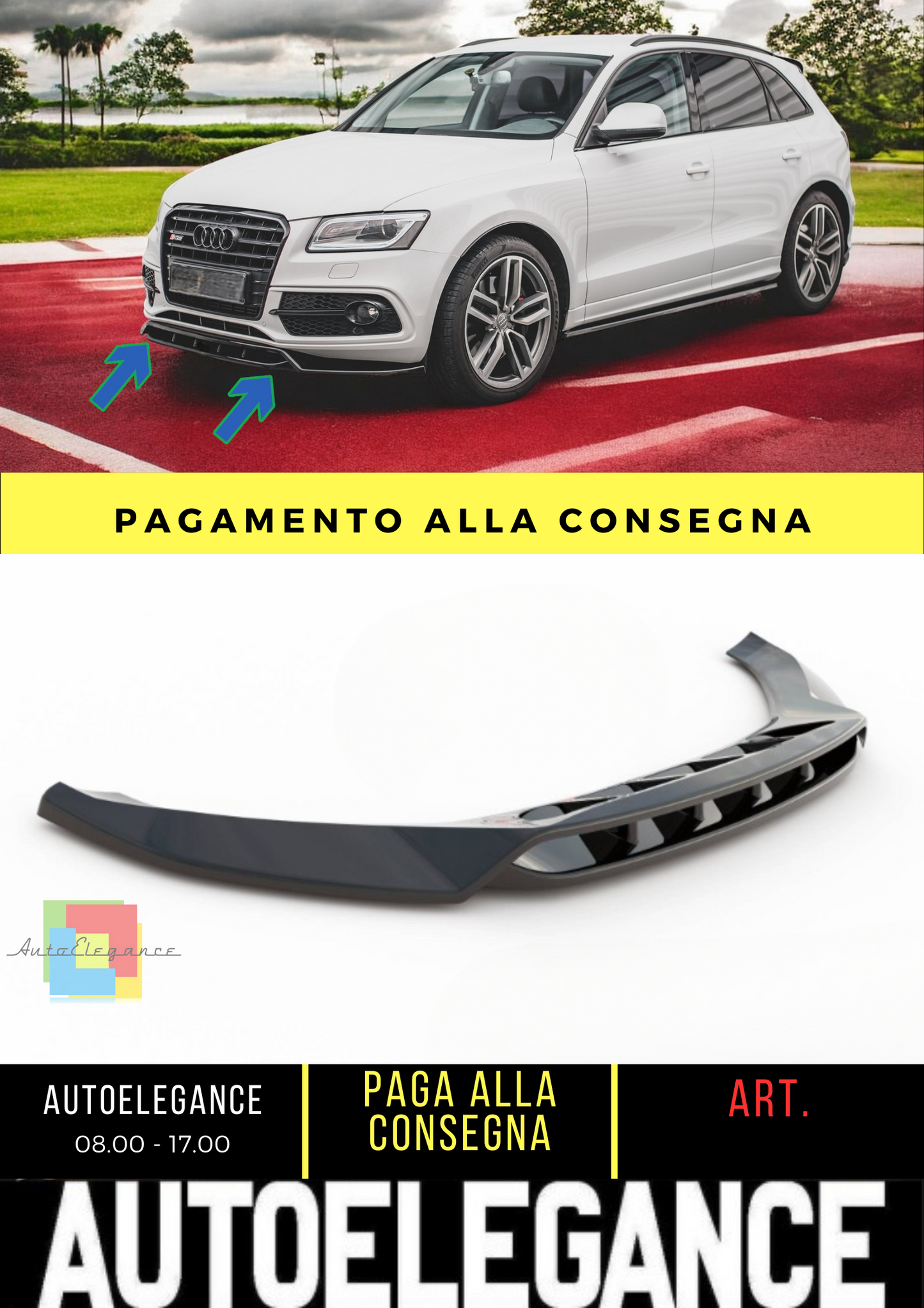 🔥Audi SQ5 Mk1 Splitter Series🔥