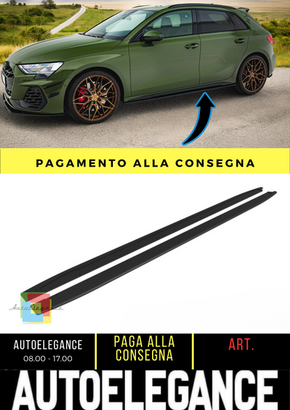 🔥Street Pro Side Skirts Audi S3 Sportback/A3 S-line Sportback 8Y 🔥