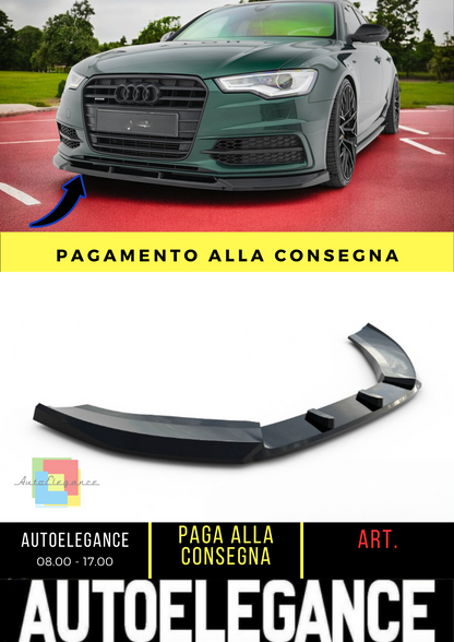 🔥Splitter anteriore V.3 Audi A6 S-line / S6 C7🔥