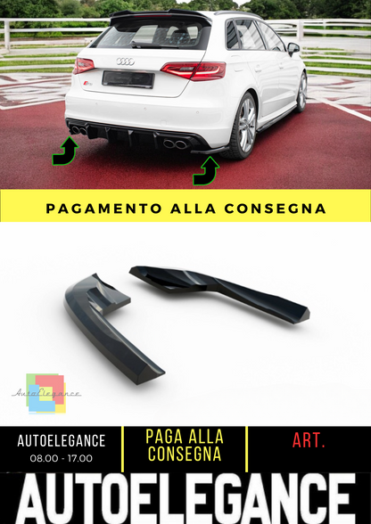 🔥Splitter laterali posteriori Audi S3 Sportback 8V🔥