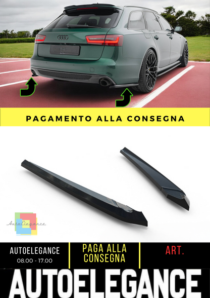 🔥Splitter Laterali Posteriori V.2 Audi A6 S-line Avant C7🔥