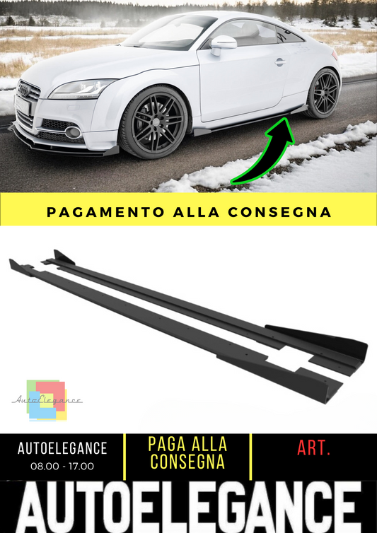 ✨Minigonne laterali Street Pro + flap Audi TT S / TT S-Line 8J Facelift✨