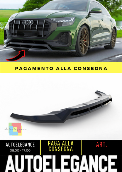 ✨Splitter anteriore adatto per Audi Q8 Mk1 Facelift✨