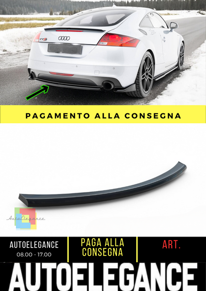 ✨Splitter posteriore centrale per Audi TT S-Line 8J Facelift✨