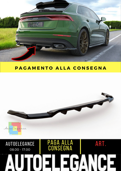 ✨Splitter posteriore (con barre verticali) Audi Q8 Mk1 Facelift✨