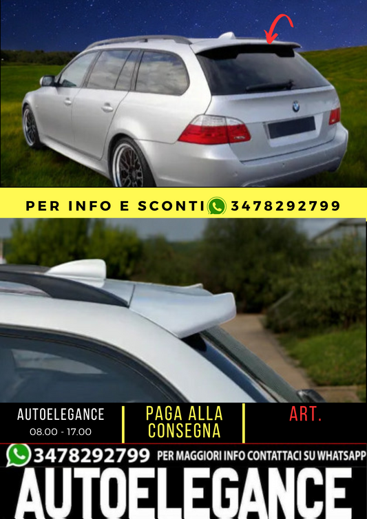💕 SPOILER SUL TETTO ADATTO PER BMW E34 💕