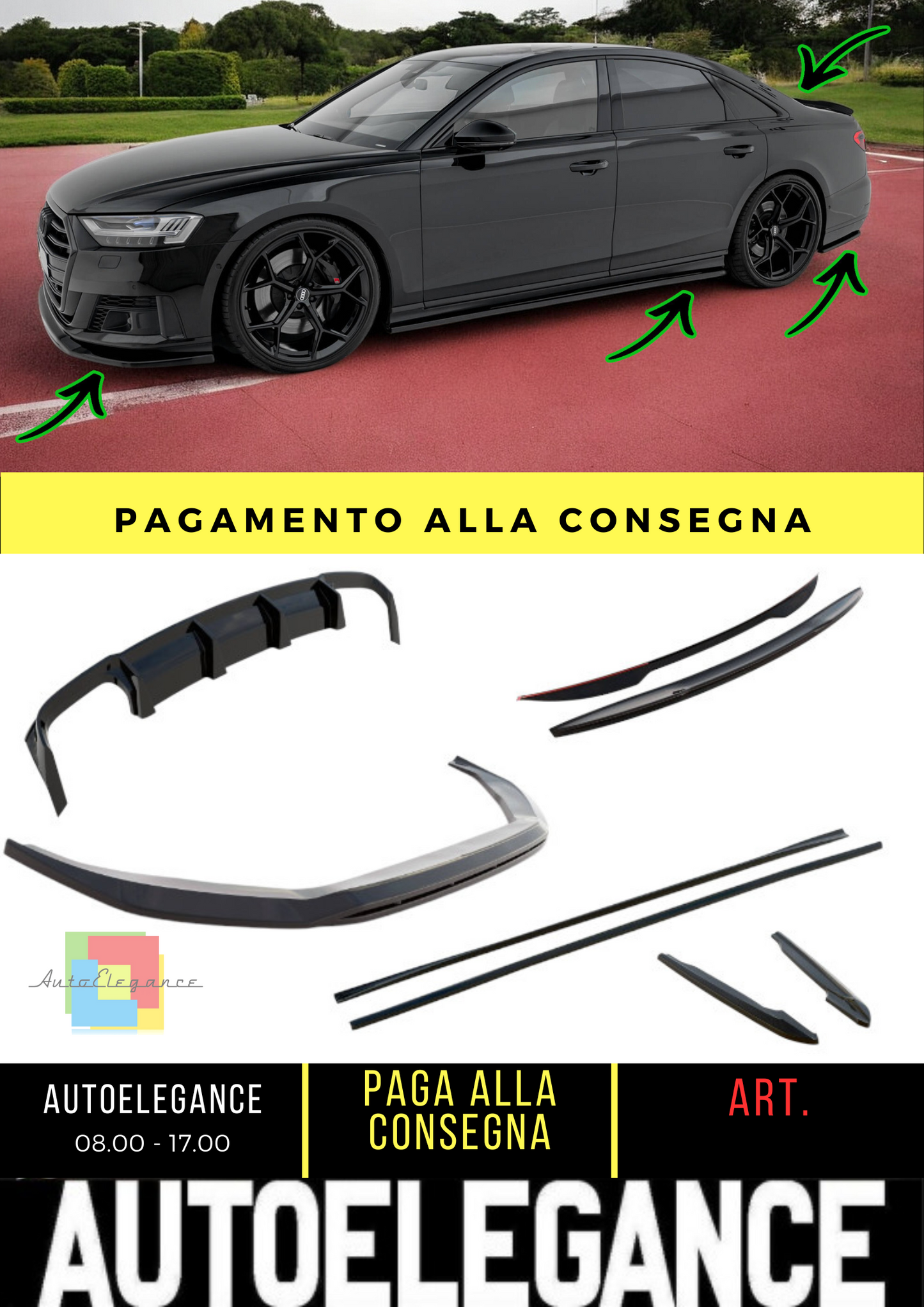 ✨Bodykit suitable for Audi S8 D5✨