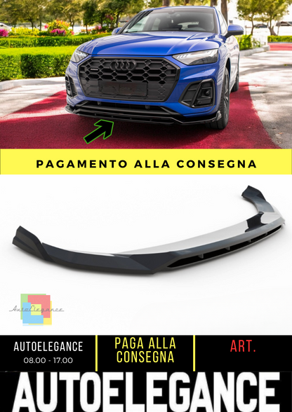 🔥Front splitter V.1 Audi SQ5 / Q5 S-Line SUV / Sportback Mk2 Facelift🔥