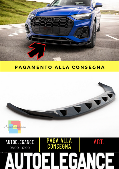 🔥Front splitter V.2 Audi SQ5 / Q5 S-Line SUV / Sportback Mk2 Facelift🔥