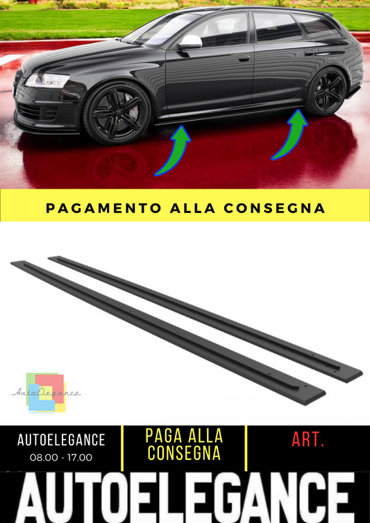 🔥Minigonne laterali Street Pro Audi RS6 Avant C6🔥