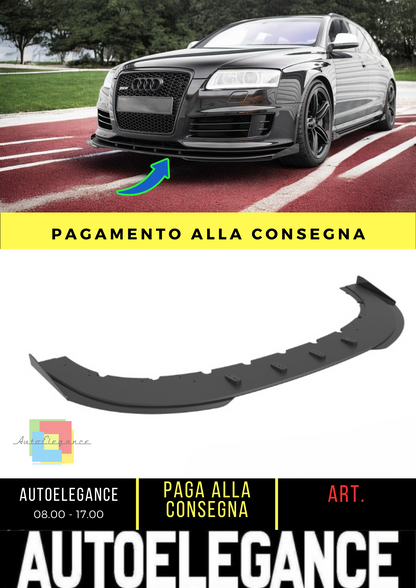 🔥Splitter anteriore Street Pro + alette Audi RS6 Avant C6🔥